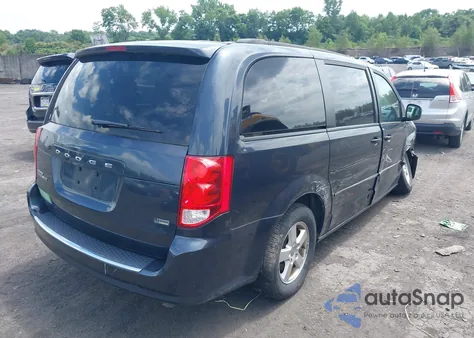 2013 Dodge Grand Caravan Sxt из США, поврежденный, VIN 2C4RDGCG0DR591018